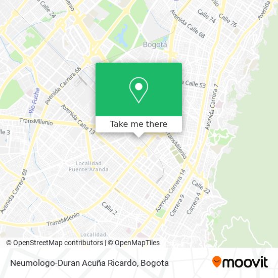 Neumologo-Duran Acuña Ricardo map