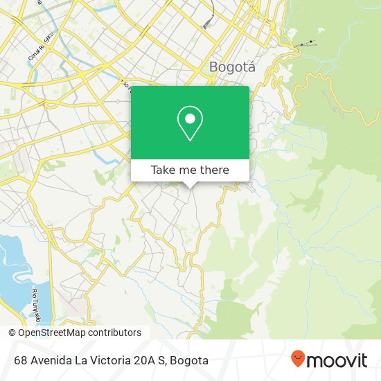 68 Avenida La Victoria 20A S map