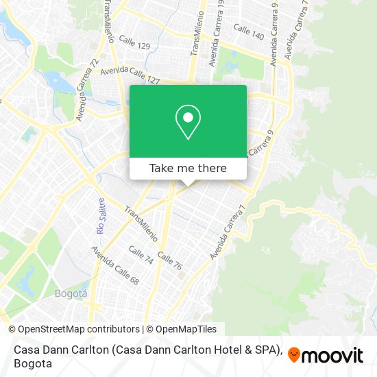 Casa Dann Carlton (Casa Dann Carlton Hotel & SPA) map