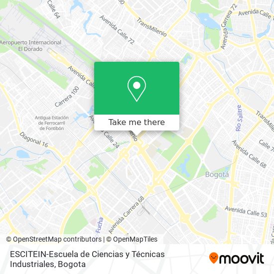 ESCITEIN-Escuela de Ciencias y Técnicas Industriales map