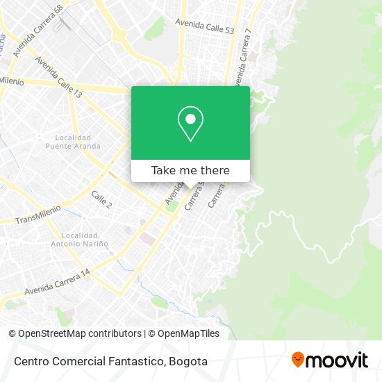 Centro Comercial Fantastico map