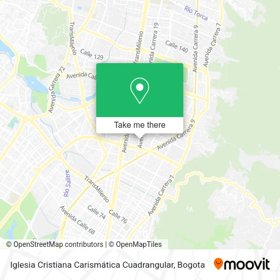 Iglesia Cristiana Carismática Cuadrangular map