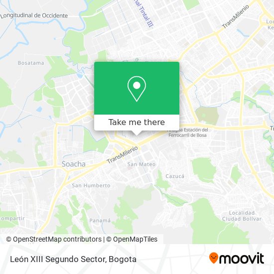 León XIII Segundo Sector map