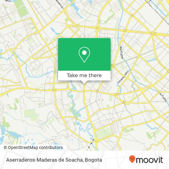 Aserraderos-Maderas de Soacha map