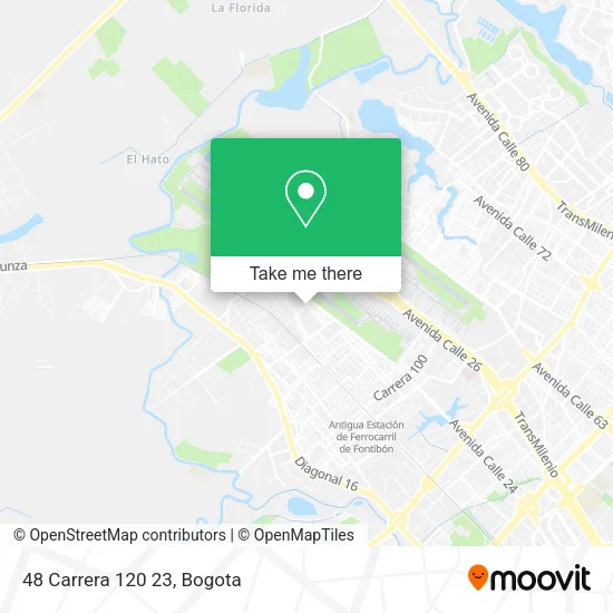48 Carrera 120 23 map