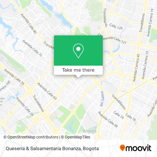 Quesería & Salsamentaría Bonanza map