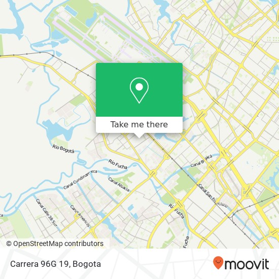 Mapa de Carrera 96G 19