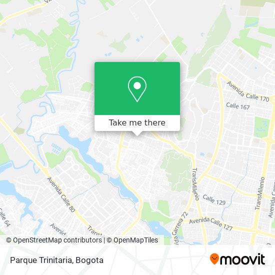 Mapa de Parque Trinitaria