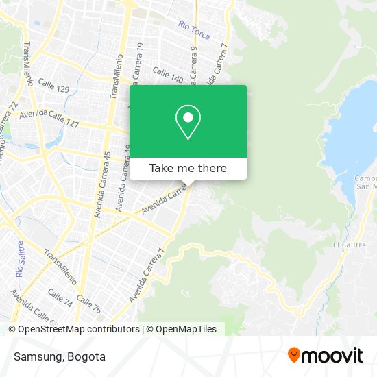 Samsung map