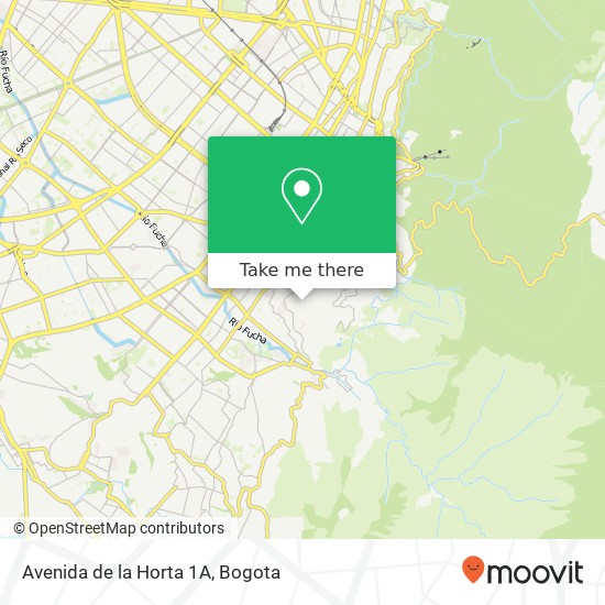 Avenida de la Horta 1A map