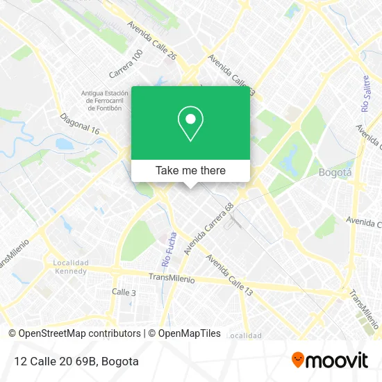 12 Calle 20 69B map