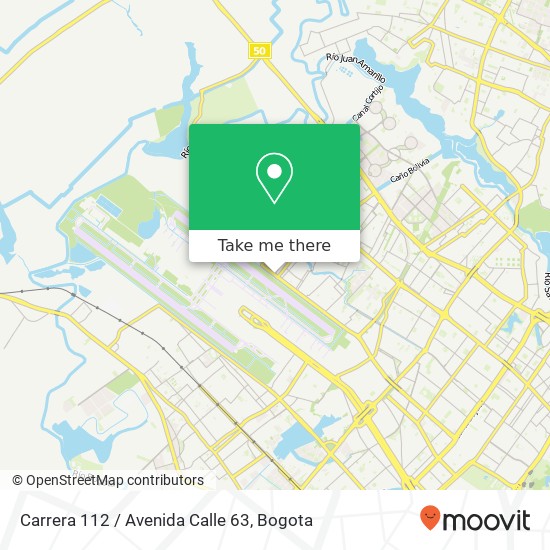 Carrera 112 / Avenida Calle 63 map