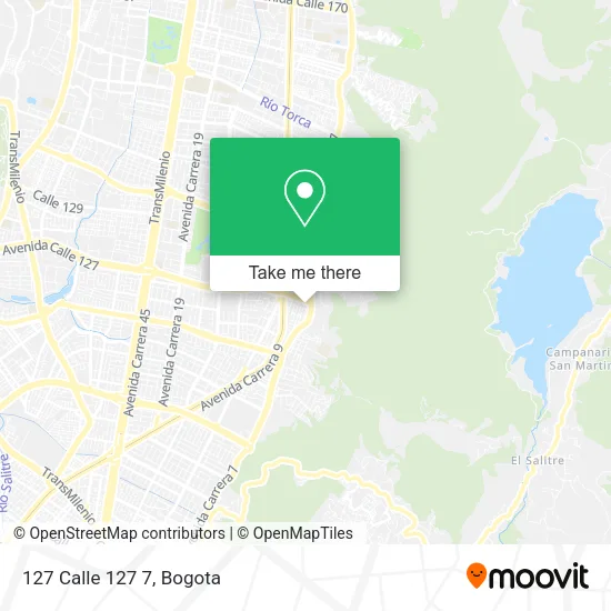 127 Calle 127 7 map
