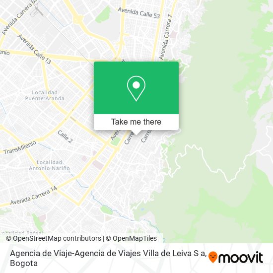 Agencia de Viaje-Agencia de Viajes Villa de Leiva S a map