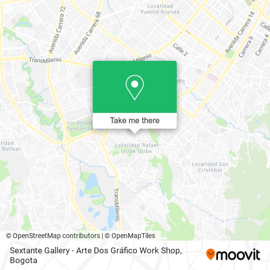 Sextante Gallery - Arte Dos Gráfico Work Shop map