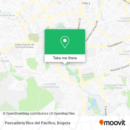Pescadería Ríos del Pacífico map