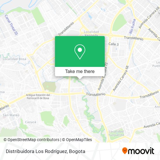 Distribuidora Los Rodríguez map