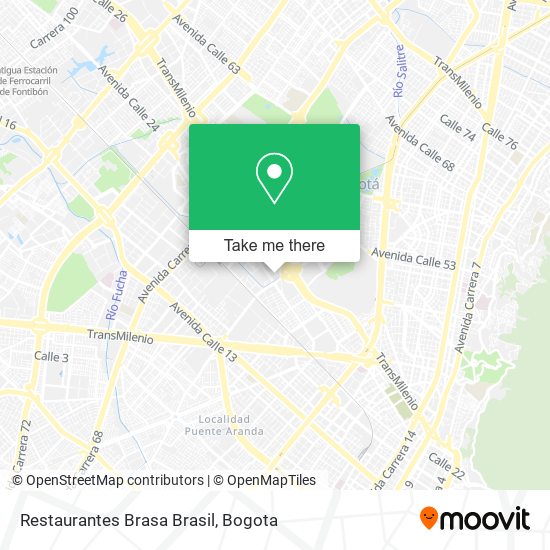 Restaurantes Brasa Brasil map