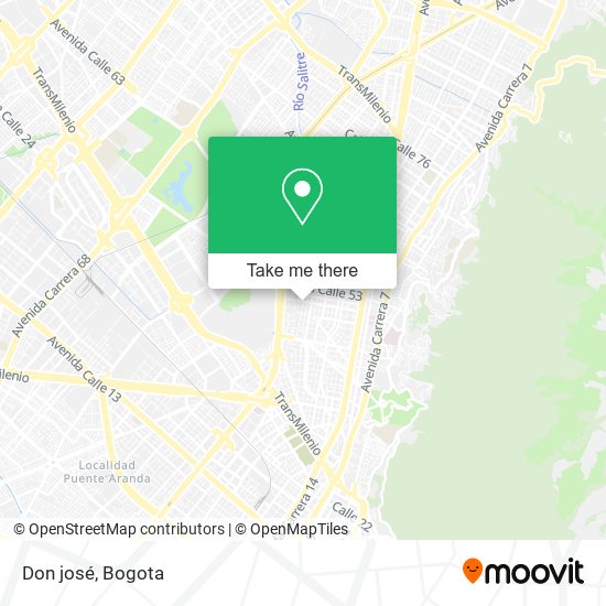 Don josé map