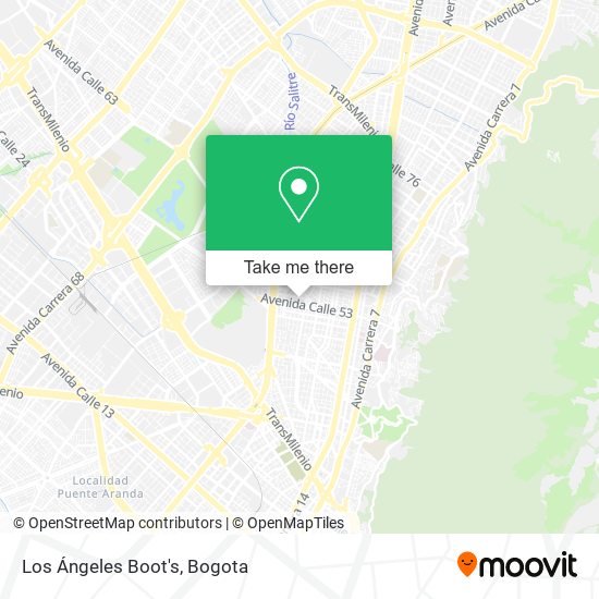 Mapa de Los Ángeles Boot's