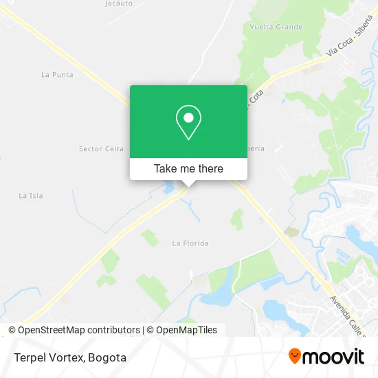 Mapa de Terpel Vortex