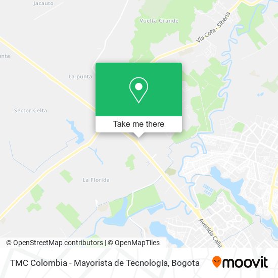 TMC Colombia - Mayorista de Tecnología map