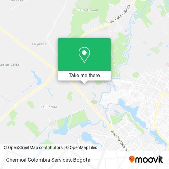 Chemioil Colombia Services map