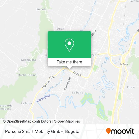Porsche Smart Mobility GmbH map