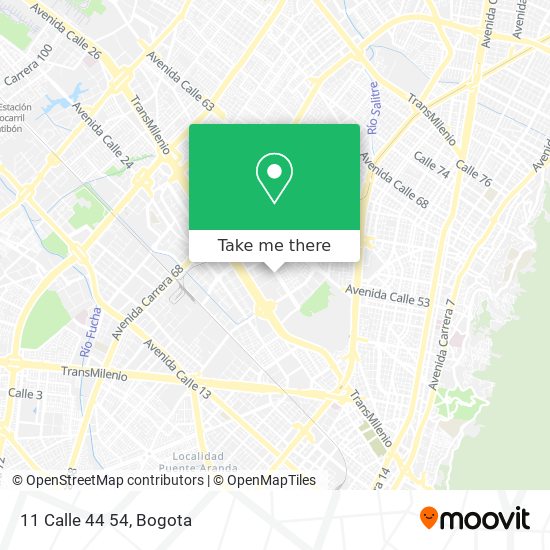 11 Calle 44 54 map
