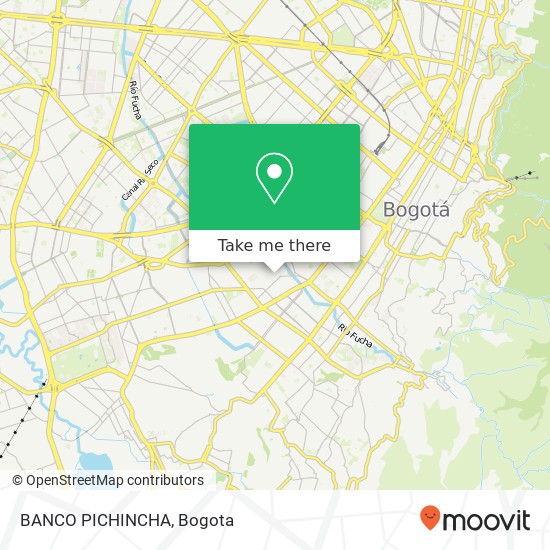 BANCO PICHINCHA map