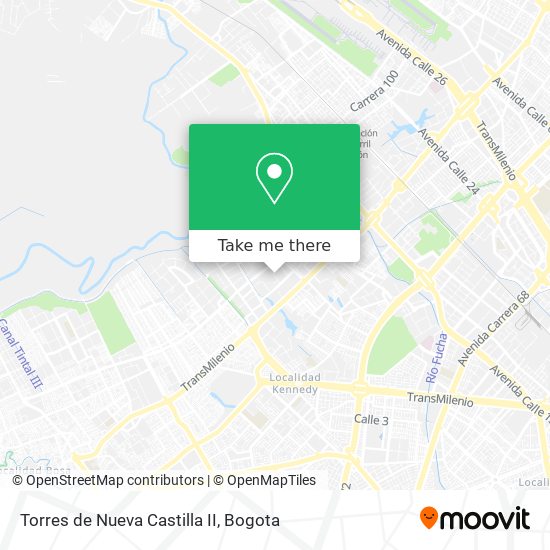 Mapa de Torres de Nueva Castilla II