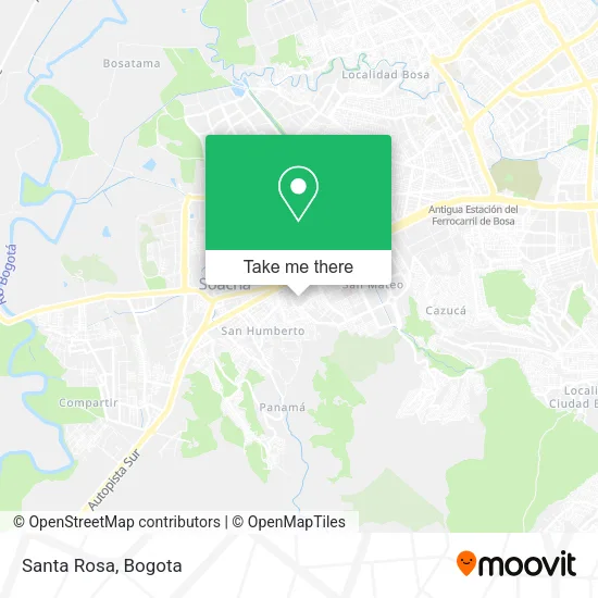 Santa Rosa map