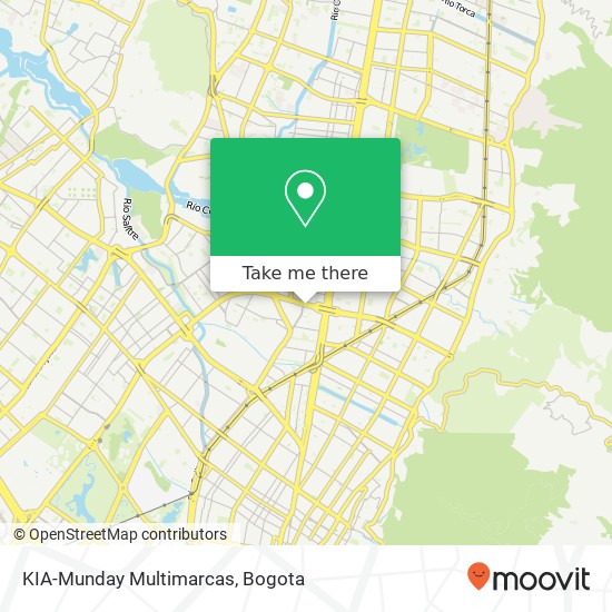 KIA-Munday Multimarcas map