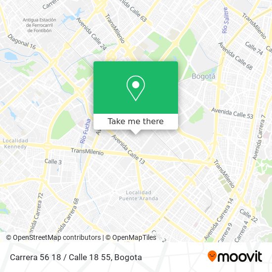 Carrera 56 18 / Calle 18 55 map