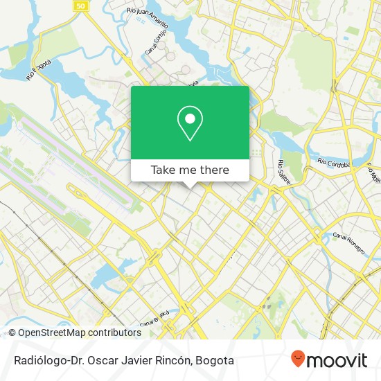 Mapa de Radiólogo-Dr. Oscar Javier Rincón