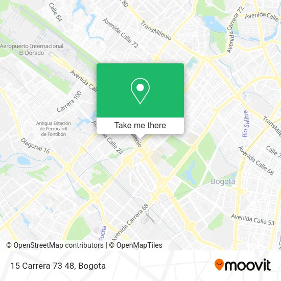 15 Carrera 73 48 map