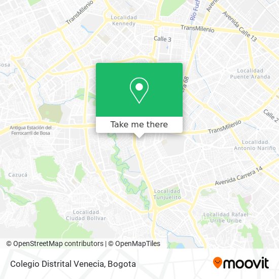 Colegio Distrital Venecia map