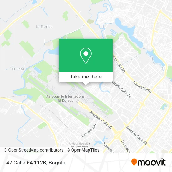 47 Calle 64 112B map