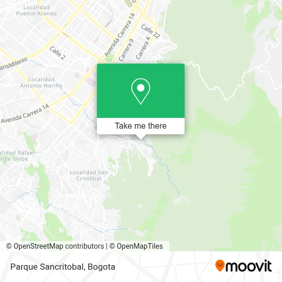 Parque Sancritobal map