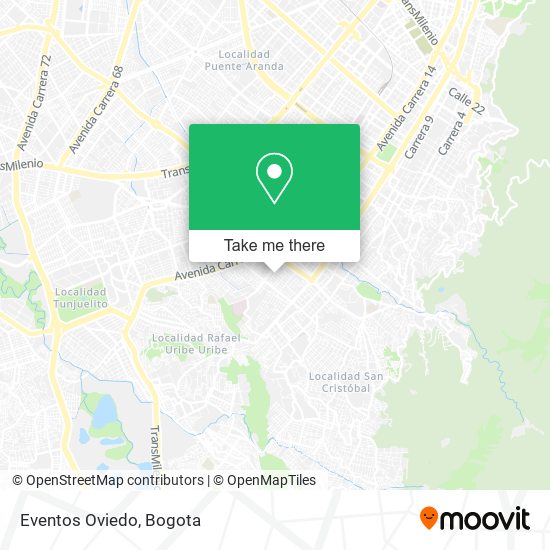 Eventos Oviedo map