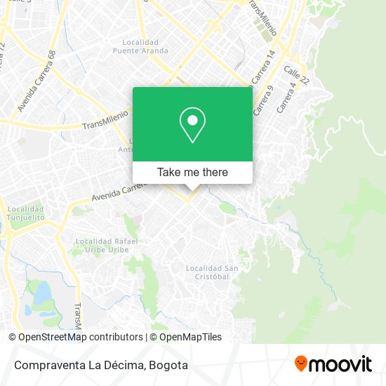 Compraventa La Décima map