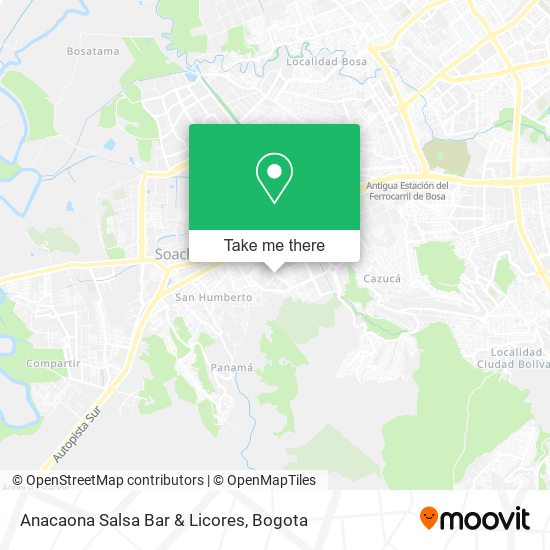 Anacaona Salsa Bar & Licores map