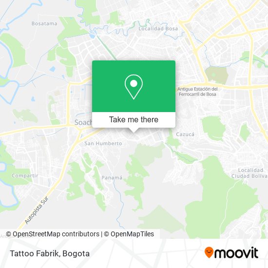 Mapa de Tattoo Fabrik
