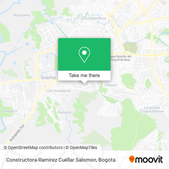 Mapa de Constructora-Ramirez Cuéllar Salomon