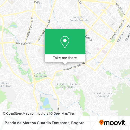 Mapa de Banda de Marcha Guardia Fantasma