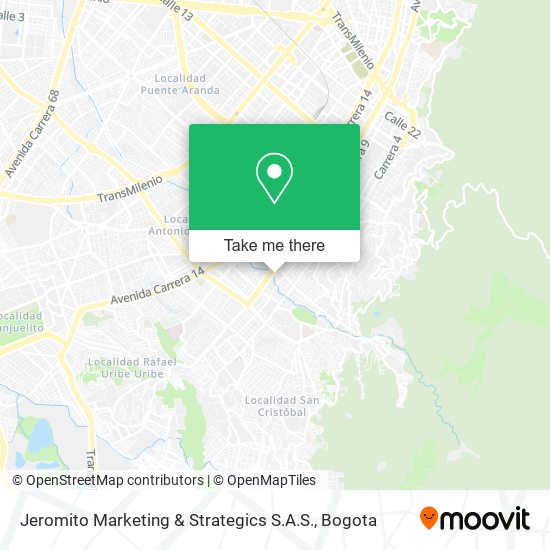 Jeromito Marketing & Strategics S.A.S. map