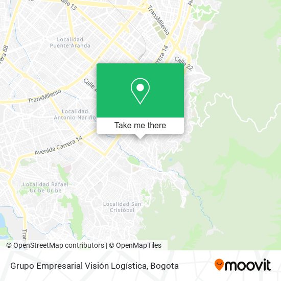 Grupo Empresarial Visión Logística map