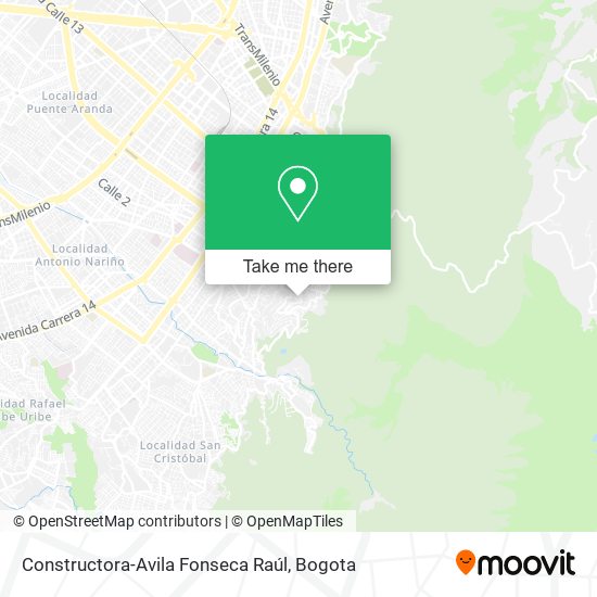 Constructora-Avila Fonseca Raúl map