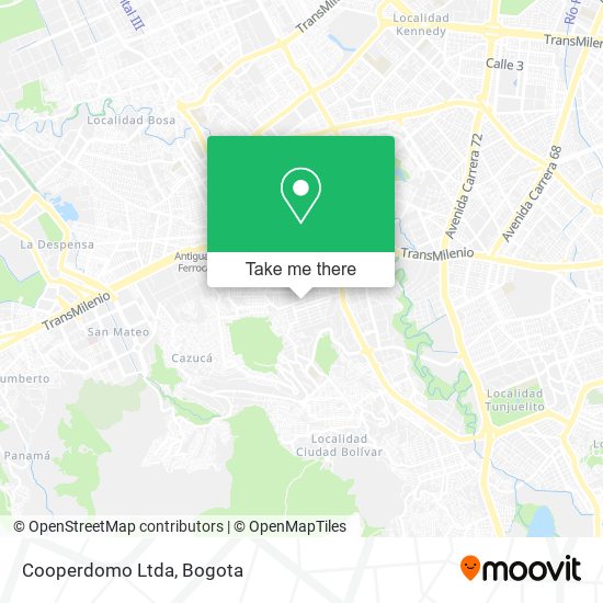 Cooperdomo Ltda map