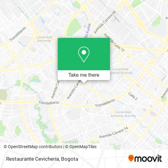 Restaurante Cevichería map